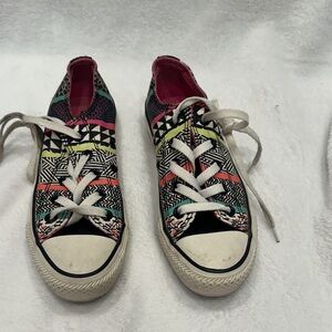 Converse Women's Multicolor Geometric Sneakers